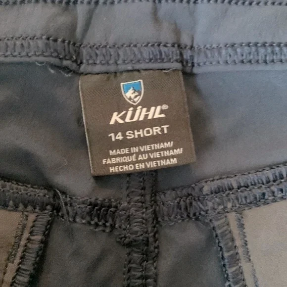 Kuhl Cropped Hiking Pants in Navy Blue - Picture 3 of 5